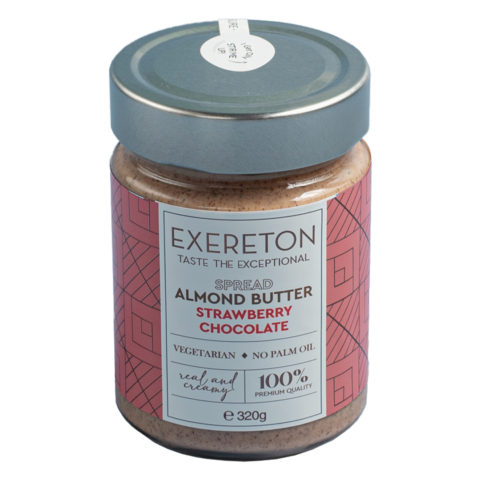 ALMOND STRAWBERRY CHOCOLATE SPREAD 320g