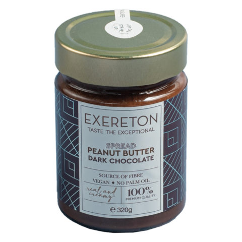 PEANUT DARK CHOCOLATE SPREAD 320g