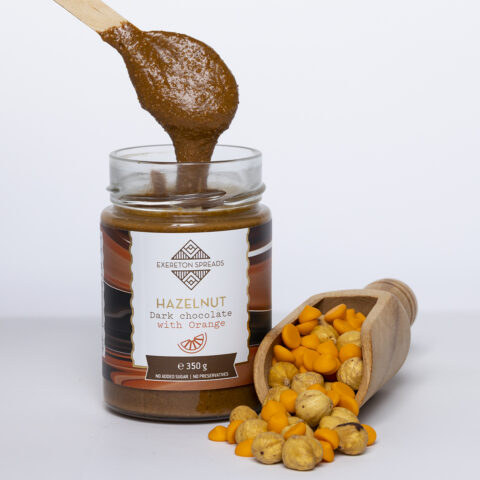 hazelnut dark chocolate orange spread 2