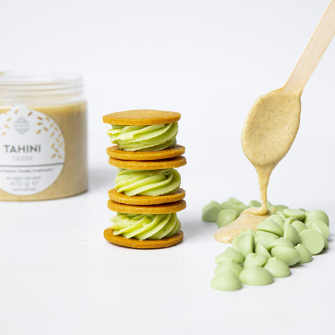 tahini biscuits lemon